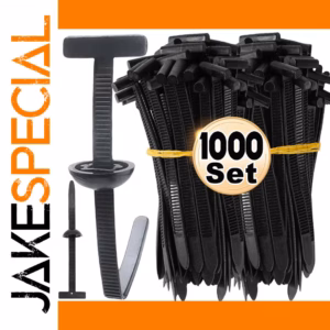 Premium Nylon Cable Tie Set 20-1000 Pieces