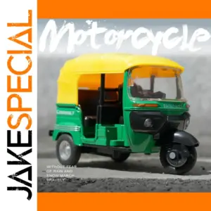 Vibrant 1:14 Scale Thai Auto Rickshaw Model