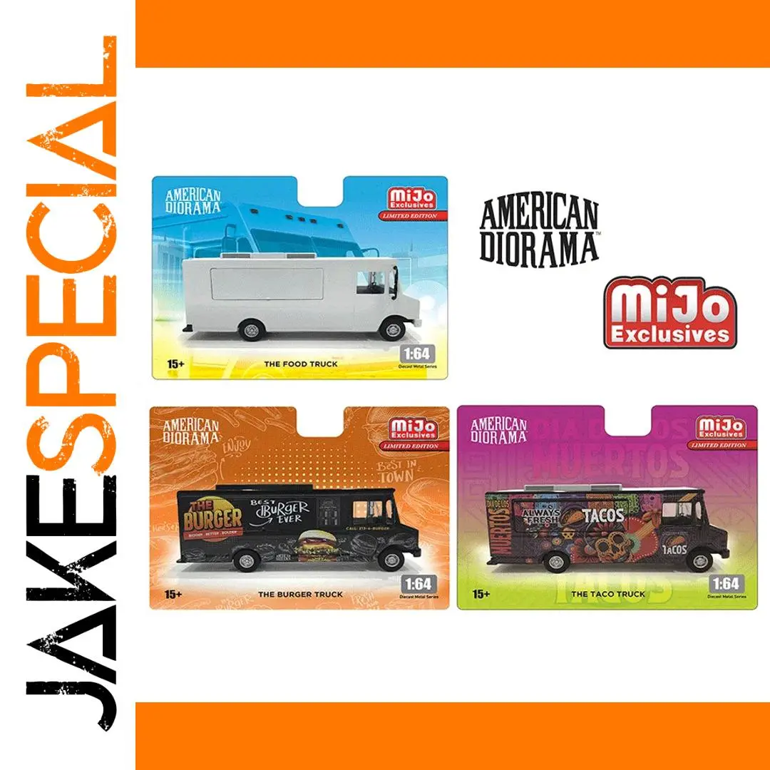 Vibrant 1:64 Tacos Food Truck Model by WELLY 1 Vibrant 1:64 Tacos Food Truck Model by WELLY