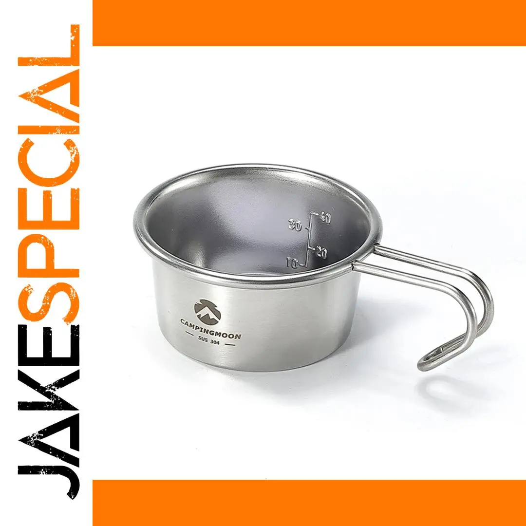 Stainless Steel Sierra Camping Cup 60ml 1 Stainless Steel Sierra Camping Cup 60ml