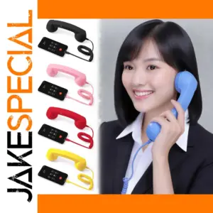 Vintage Wired Type-C Telephone Handset