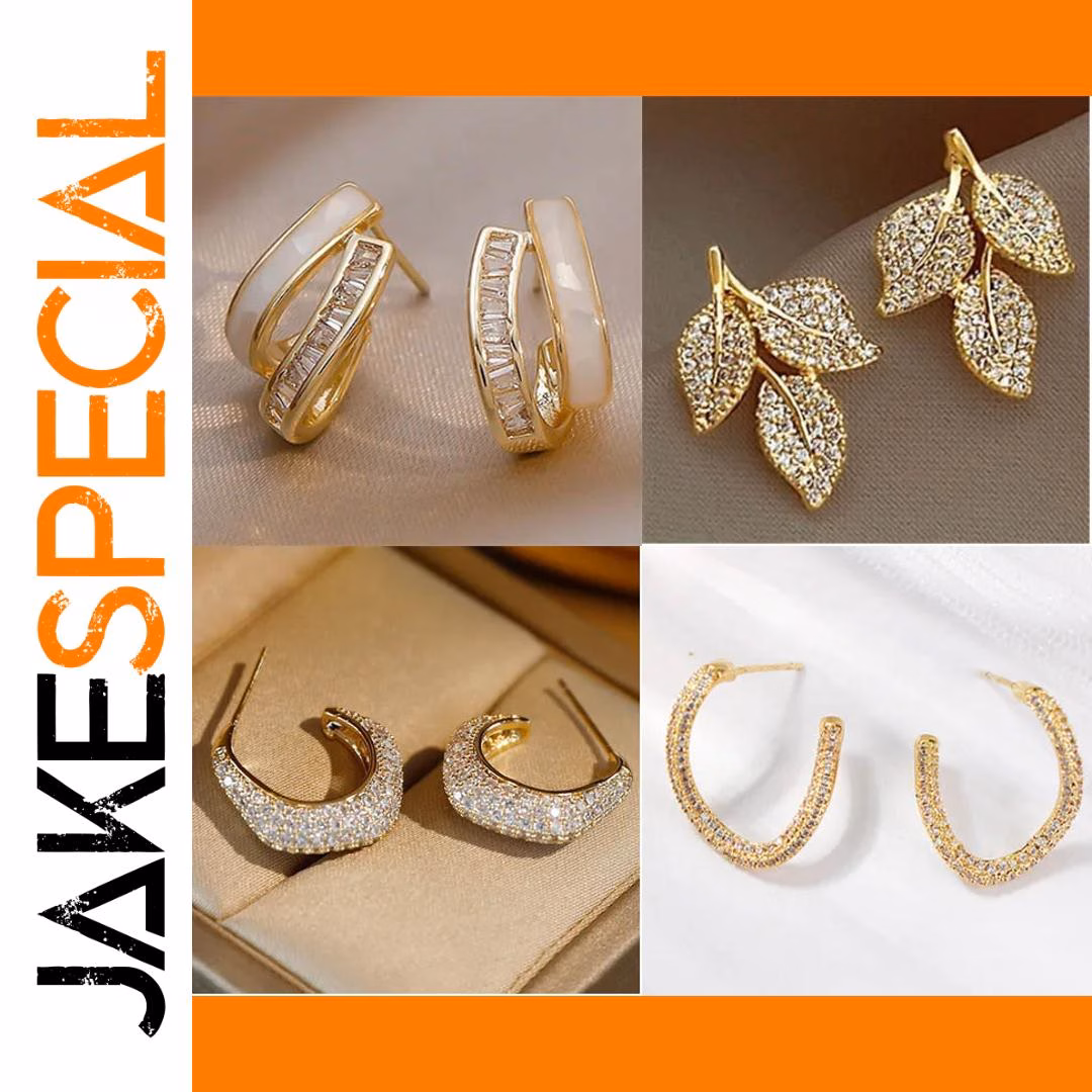 Copper Snowflake Stud Earrings for Women 1 Copper Snowflake Stud Earrings for Women