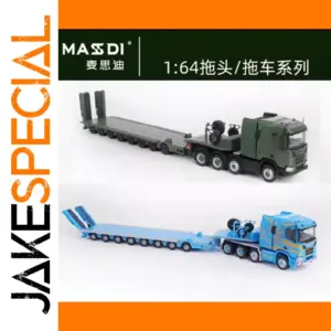 Heavy-Duty Truck Model 1/64 Scale Diecast