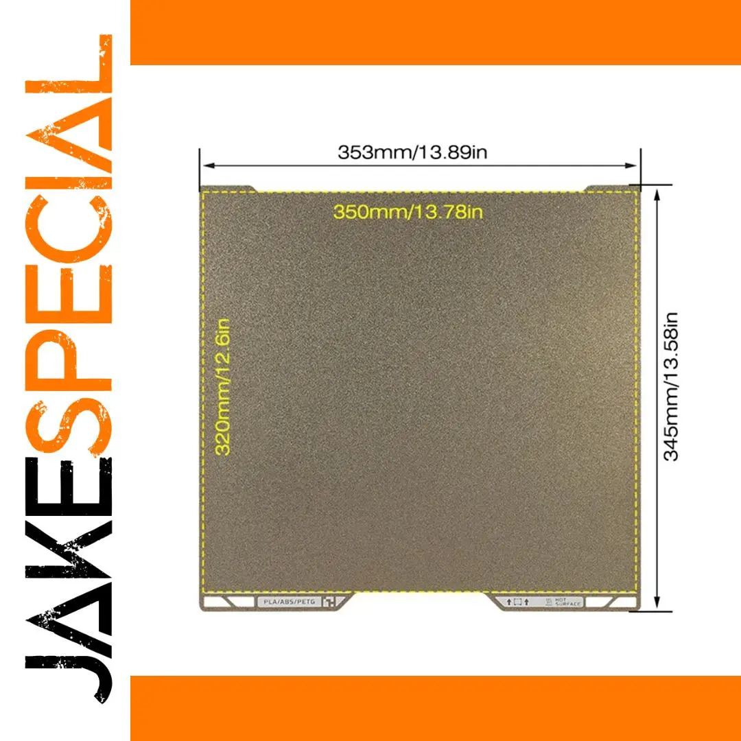 Double-Sided Steel Build Plate for H2D 3D Printer 1 Double-Sided Steel Build Plate for H2D 3D Printer