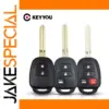 Toyota Key Shell Case 2/3/4-Button Compatibility
