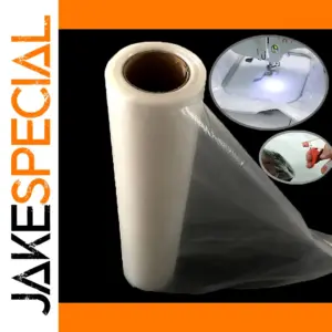 Transparent Water-Soluble Embroidery Stabilizer 30cm x 10Yds