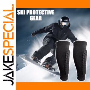 Impact-Absorbing Ski Shin Guards Sleeves