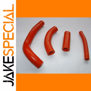 Red Silicone Radiator Hose Kit for Suzuki RM125