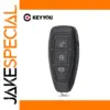 Black Ford Key Shell Replacement for Models 2006-2014