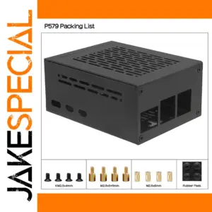 Black Metal Case for PCIe NVMe SSD Shields