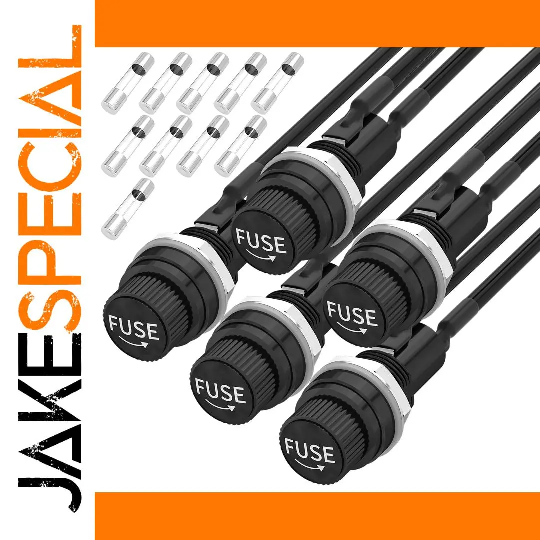 Weatherproof Panel Mount Fuse Holders Set 1 Weatherproof Panel Mount Fuse Holders Set