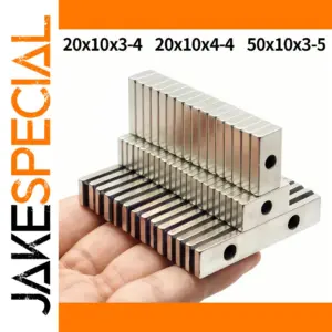 High-Strength N35 Neodymium Magnet 20x10x3mm