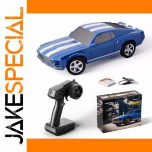 Vibrant Blue 1:64 RC Mini Car with 30m Range