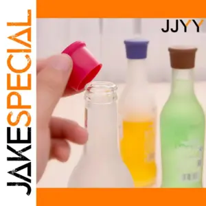 Vibrant Silicone Wine Stopper Set