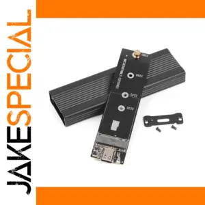 Transparent M.2 SSD Enclosure with USB 3.2