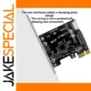 PCIe to USB 3.0 Expansion Card with 19-Pin Interface