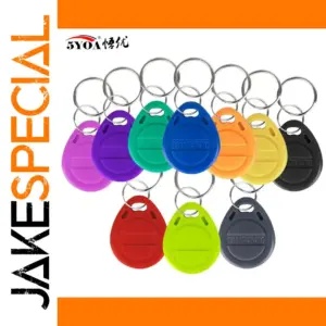 Vibrant RFID Keyfobs Set for Secure Access