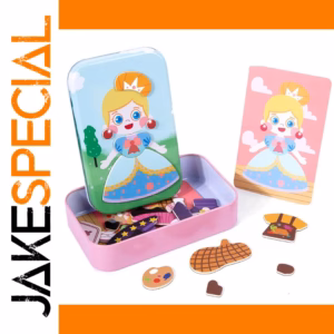 Magnetic 3D Dress-up Paper Puzzle Set for Kids