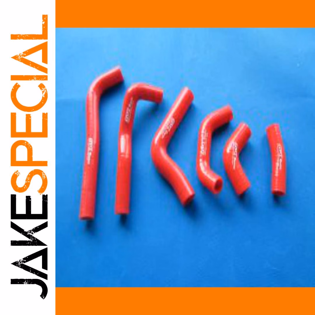 Red Silicone Radiator Hose Kit for Honda CRF450R 2002-2004 1 Red Silicone Radiator Hose Kit for Honda CRF450R 2002-2004