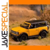 Vibrant Yellow Ford Bronco Model Car 1:36 Scale