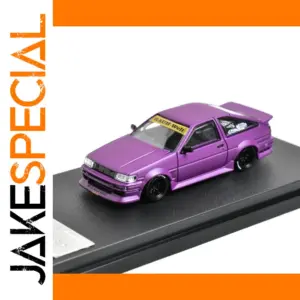Vibrant Purple RWB AE86 Diecast Model