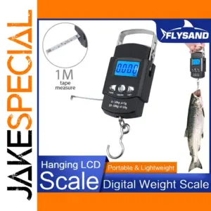 Digital Hanging Scale 50kg with Measuring Tape