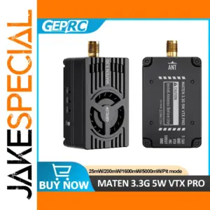 GEPRC MATEN 3.3G 5W VTX PRO Long-Range FPV Transmitter