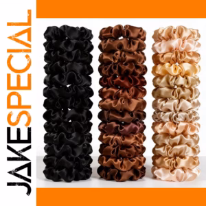 Elegant Satin Scrunchies Collection for Women