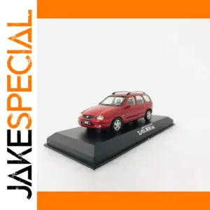 Red Alloy 1:43 Scale Station Wagon Model
