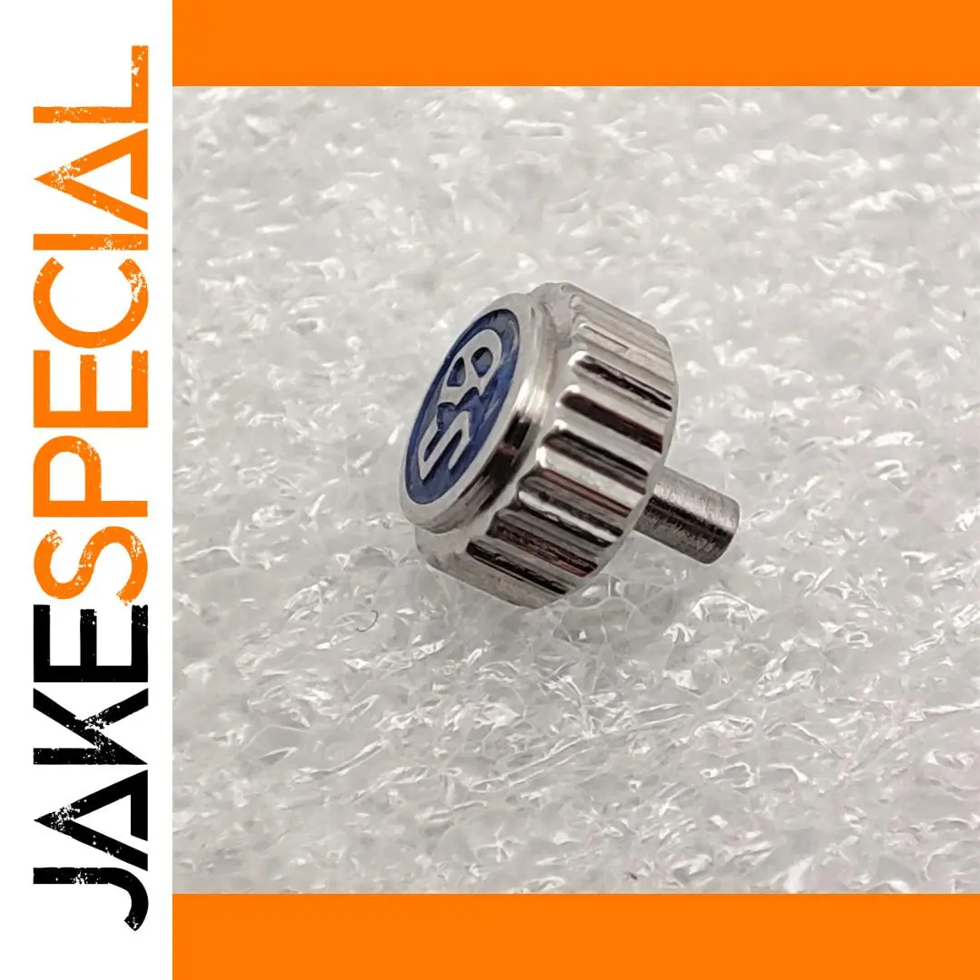 Silver GS Watch Crown for NH35 Models 1 Silver GS Watch Crown for NH35 Models