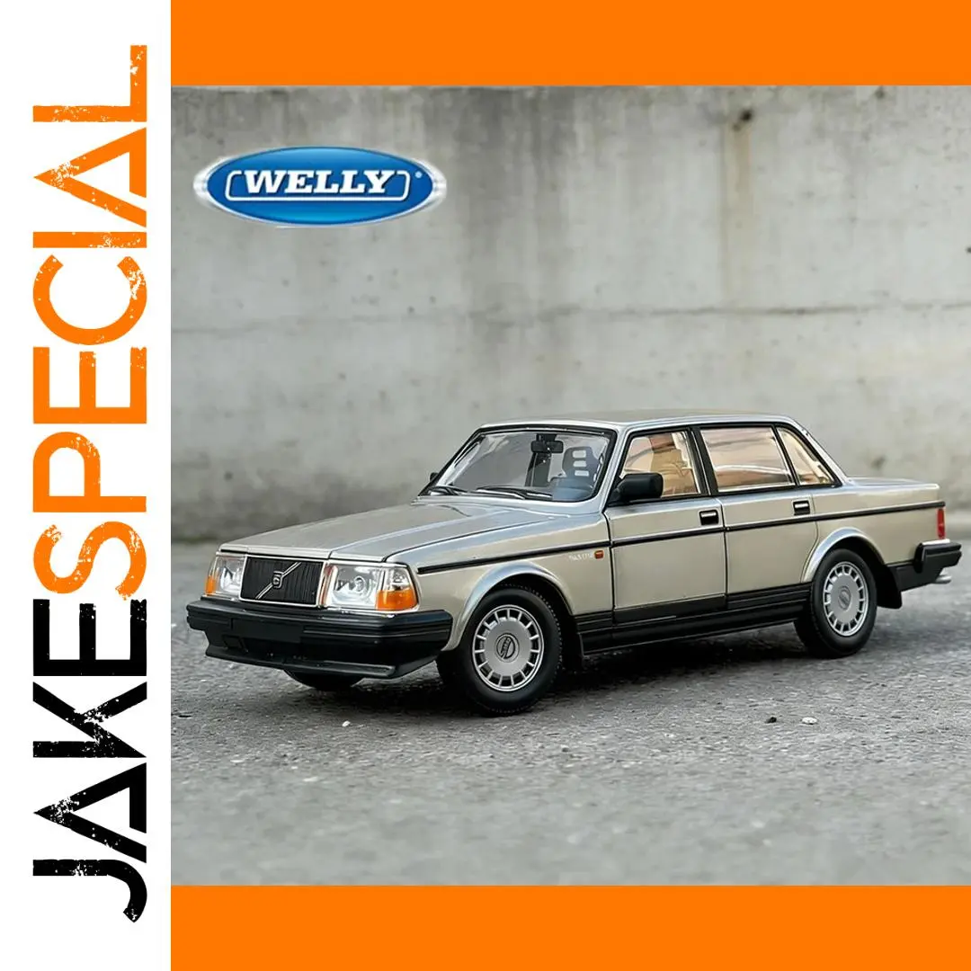 WELLY 1:24 Classic 240 GL Diecast Model 1 WELLY 1:24 Classic 240 GL Diecast Model