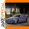 Purple Nissan Skyline R34 Diecast Model 1:32 Scale