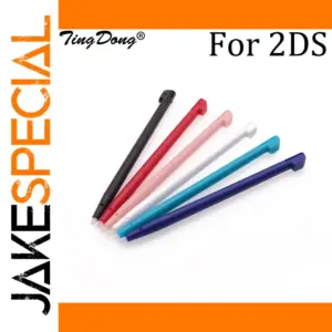 Set of Six 2DS Stylus Pens in Vibrant Colors