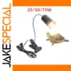 Reptile Heat Lamp with UVA/UVB, 25/50/75W