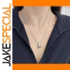 Stainless Steel Water Droplet Necklace