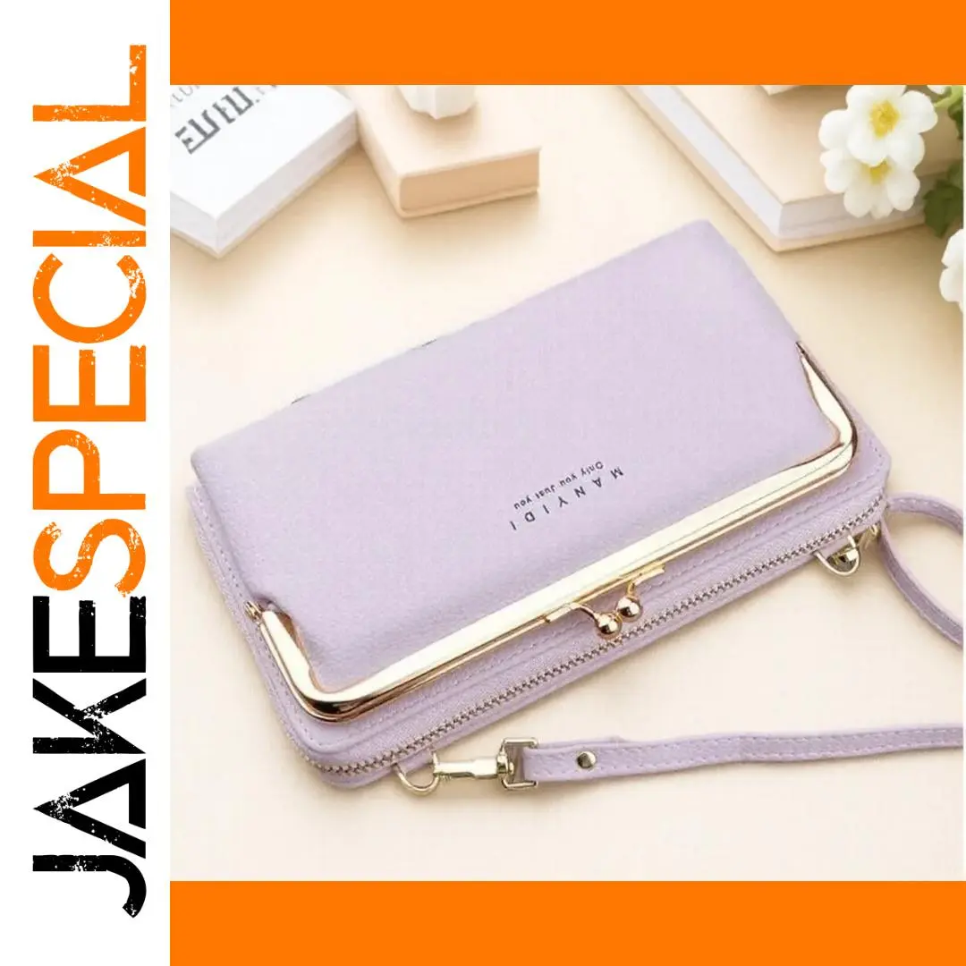 Elegant Women's Double-Layer Wallet Bag 1 Elegant Women's Double-Layer Wallet Bag