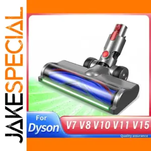 Dyson V7-V15 Compatible Vacuum Brush Head with LED