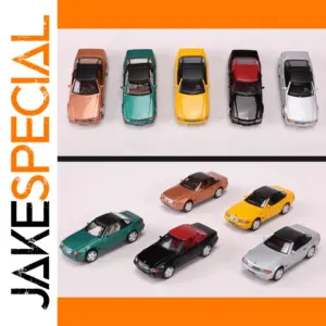 Diecast Mercedes-Benz SL500 R129 Model in 1:64 Scale