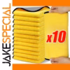 Bright Yellow Microfiber Towels for Car Care