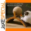 Natural Wooden Cat Scratching Toy Set