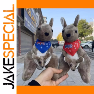 Plush Kangaroo with Baby - 30/40cm, Multicolor