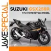 Suzuki GSX 1:12 Scale Diecast Motorcycle Model