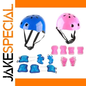 Kids Safety Helmet and Gear Set for Active Play
