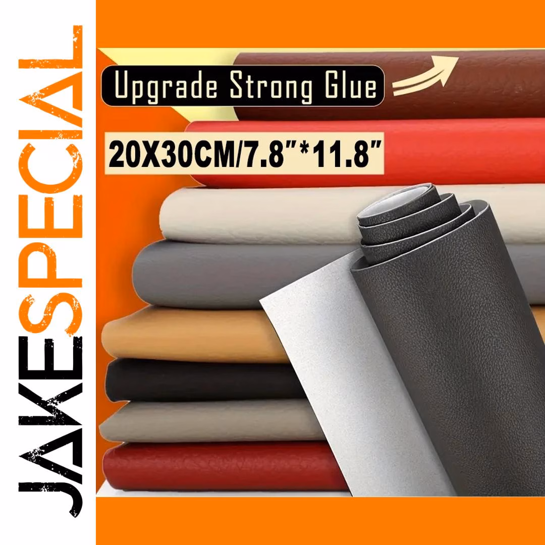 Self-Adhesive Leather Repair Patch 10x20cm or 20x30cm 1 Self-Adhesive Leather Repair Patch 10x20cm or 20x30cm