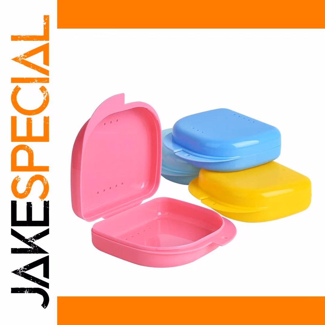 Bright 40-Color Denture Storage Cases Set 1 Bright 40-Color Denture Storage Cases Set