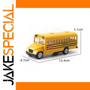 School Bus Model Collectible 1:100 Scale