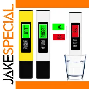 Digital Water Testing Meter with TDS, EC, & Temp