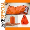 Bright Orange Waterproof Survival Sleeping Bag