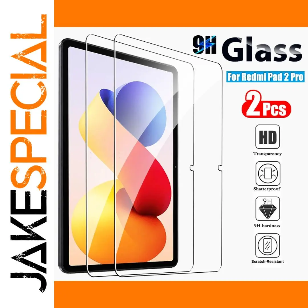 Xiaomi Redmi Pad 2 Pro Tempered Glass Protectors Set 1 Xiaomi Redmi Pad 2 Pro Tempered Glass Protectors Set