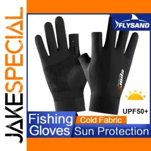 Open-Finger Fishing & Outdoor Gloves in Multiple Colors